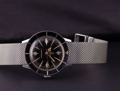 vintage breitling superocean for sale